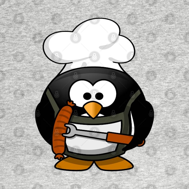 Penguin chef by Totallytees55